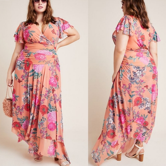 Anthropologie Dresses & Skirts - Meave Simone Floral Midi Dress